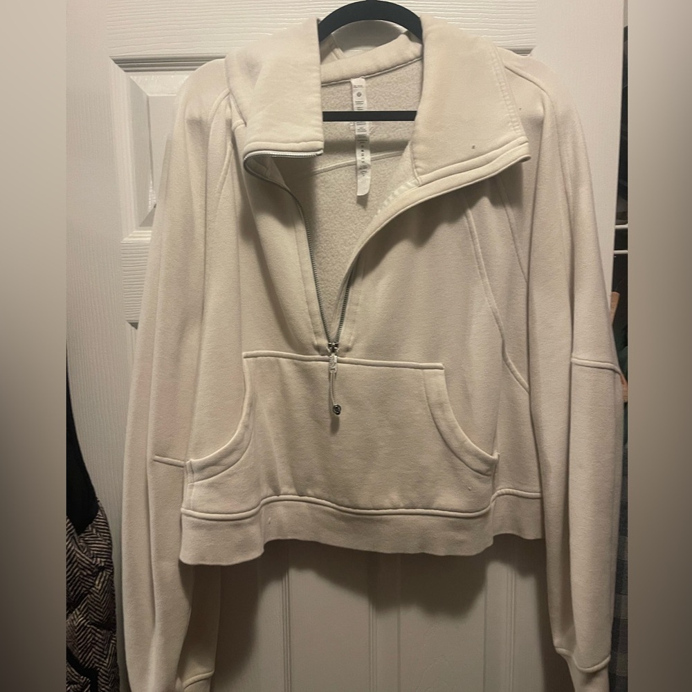 Lululemon Scuba Oversized Funnel-Neck Half Zip